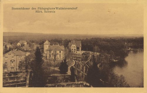 Buckow (Mrk. Schweiz), Brandenburg: Pdagogium Waldsieversdorf