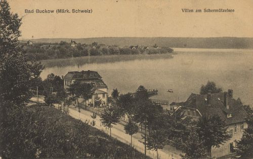 Buckow (Mrk. Schweiz), Brandenburg: Villen am Scharmtzelsee