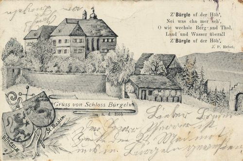 Bürgeln, Hessen: Schloss
