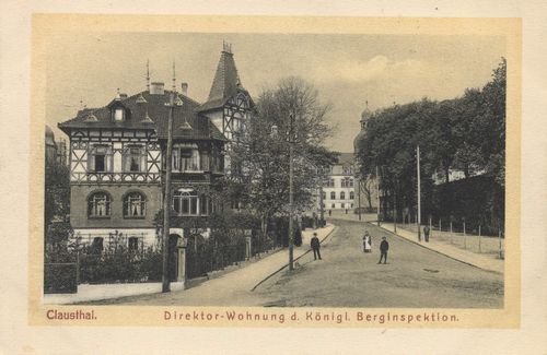 Clausthal-Zellerfeld, Niedersachsen: Direktorwohnung der Kgl. Berginspektion