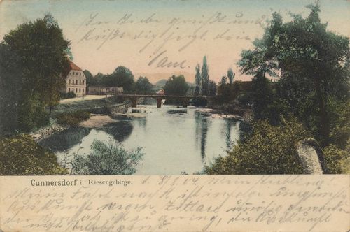 Cunnersdorf (Riesengb.), Schlesien: Stadtansicht
