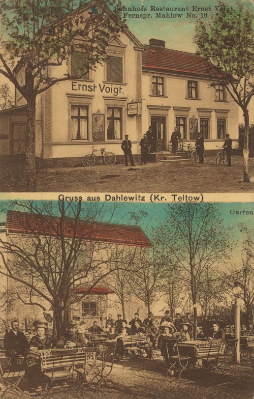 Dahlewitz, Brandenburg: Bahnhofsrestaurant