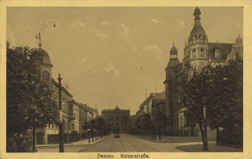 Dessau, Sachsen-Anhalt: Kaiserstrae