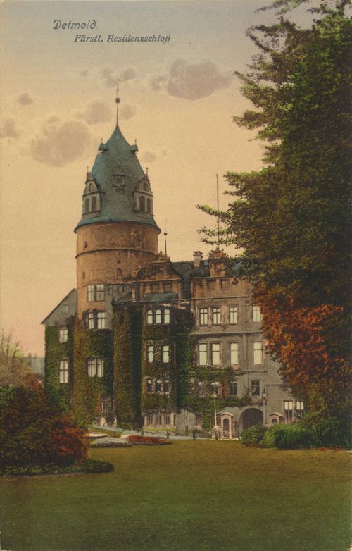 Detmold, Nordrhein-Westfalen: Fürstl. Residenzschloss [2]