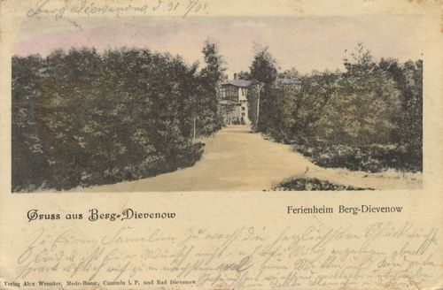 Dievenow, Pommern: Ferienheim Berg-Dievenow
