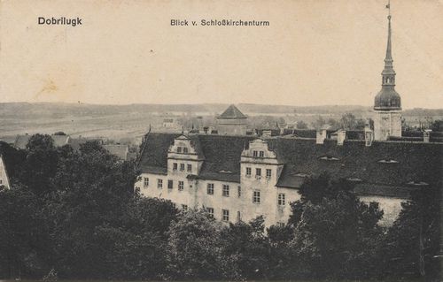 Doberlug, Brandenburg: Blick vom Schlosskirchenturm