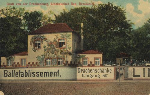 Dresden, Sachsen: Drachenburg, Linckesches Bad