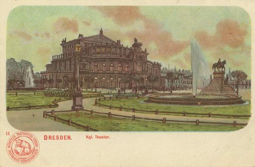 Dresden, Sachsen: Kgl. Theater