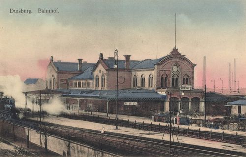 Duisburg, Nordrhein-Westfalen: Bahnhof