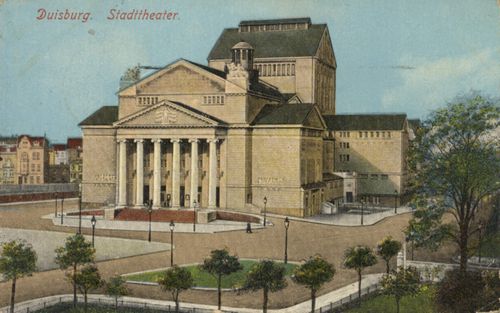 Duisburg, Nordrhein-Westfalen: Stadttheater