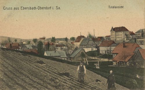 Ebersbach (Kr. Lbau), Sachsen: Stadtansicht [2]