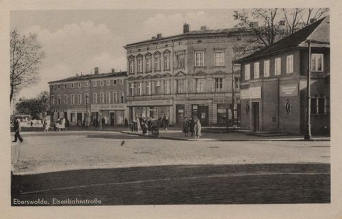 Eberswalde, Brandenburg: Eisenbahnstraße