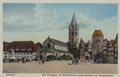Eisenach (Thür.), Thüringen: Karlsplatz mit Nikolaikirche, Lutherdenkmal und Ärztedenkmal