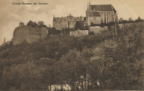 Eisleben, Sachsen-Anhalt: Schloss Mansfeld bei Eisleben