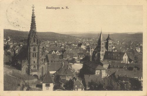Esslingen a. Neckar, Baden-Wrttemberg: Stadtansicht