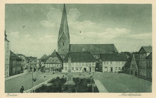 Eutin, Schleswig-Holstein: Marktplatz