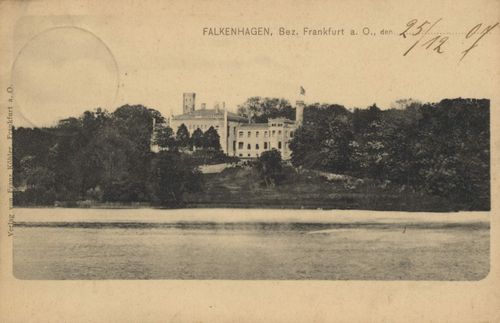 Falkenhagen (Bz. Frankfurt a. O.), Brandenburg: Schloss