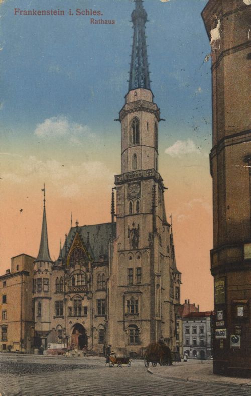 Frankenstein, Schlesien: Rathaus