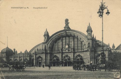 Frankfurt a. Main, Hessen: Bahnhof