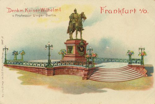 Frankfurt a. Oder, Brandenburg: Kaiser-Wilhelm-Denkmal