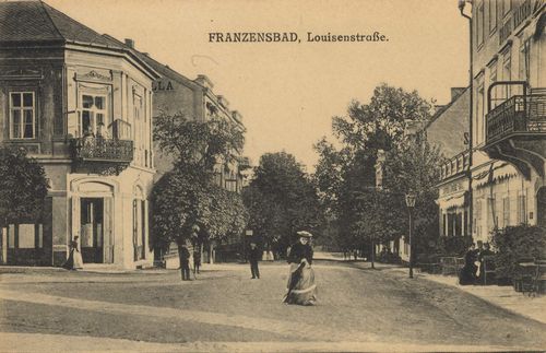 Franzensbad (CZ), Tschechien: Luisenstraße