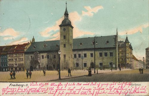 Freiberg i. Sa., Sachsen: Rathaus [2]