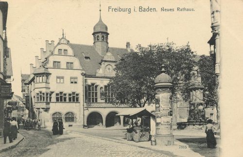 Freiburg i. Br., Baden-Württemberg: Neues Rathaus
