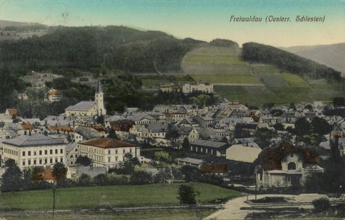 Freiwaldau, Schlesien: Stadtansicht