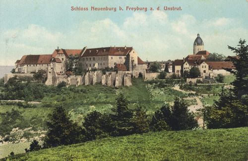 Freyburg, Unstrut, Sachsen-Anhalt: Schloss Neuenburg