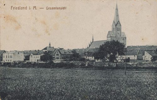 Friedland (Meckl.), Mecklenburg-Vorpommern: Stadtansicht