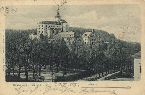 Friedland i. Böhmen (CZ), Tschechien: Schloss