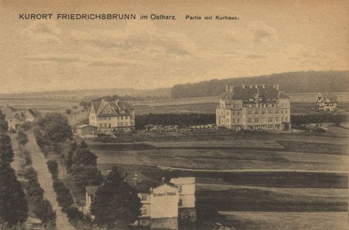 Friedrichsbrunn, Harz, Sachsen-Anhalt: Kurhaus
