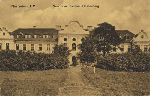 Fürstenberg i. Meckl., Brandenburg: Sanatorium Schloss Fürstenberg