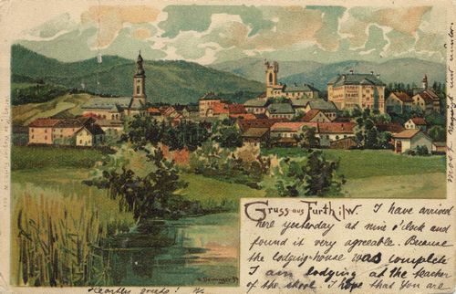 Furth i. Wald, Bayern: Stadtansicht [2]