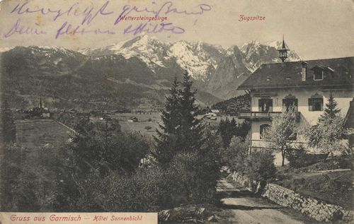 Garmisch-Partenkirchen, Bayern: Wettersteingebirge; Zugspitze