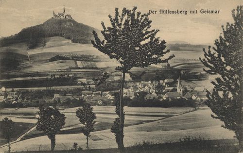 Geismar, Thüringen: Hülfensberg und Stadtansicht