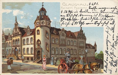 Glauchau, Sachsen: Postamt