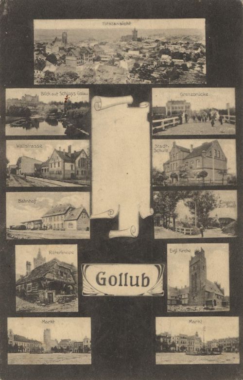 Gollub, Westpreuen: Stadtansichten und Gebudeansichten