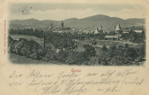 Goslar, Niedersachsen: Stadtansicht [3]