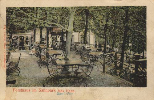 Gnitz, Sachsen-Anhalt: Forsthaus im Sahnpark