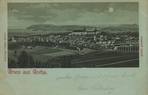 Gotha, Thringen: Stadtansicht