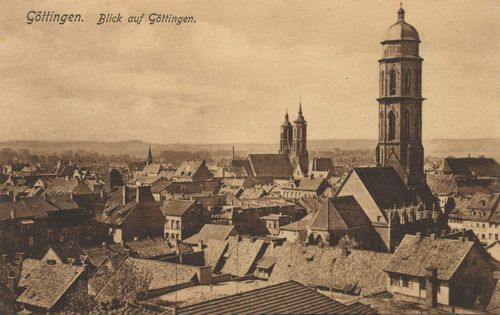 Gttingen, Niedersachsen: Stadtansicht