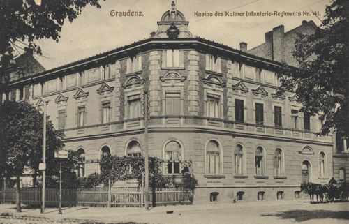 Graudenz, Westpreuen: Kasino des Kulmer Infanterie-Regiments