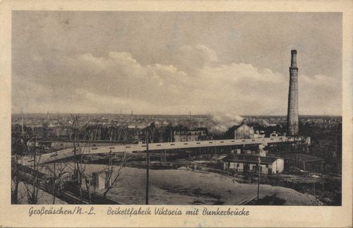 Grorschen, Brandenburg: Brikettfabrik Viktoria