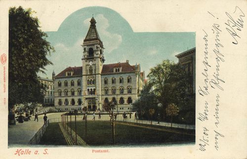 Halle (Saale), Sachsen-Anhalt: Postamt
