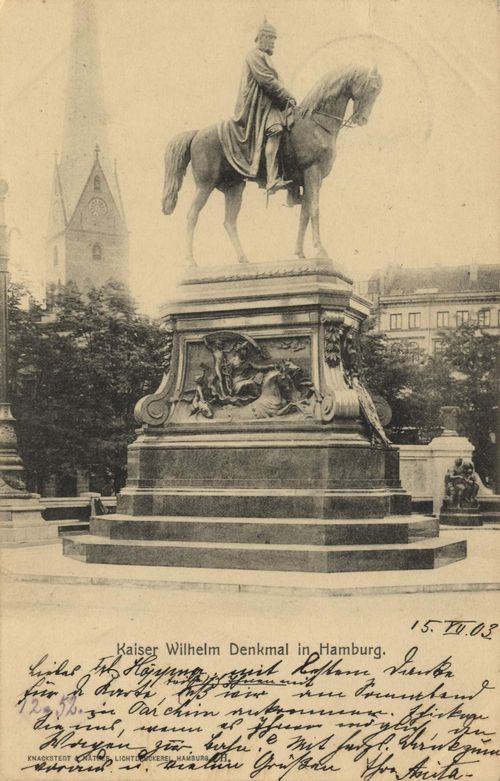 Hamburg, Hamburg: Kaiser-Wilhelm-Denkmal [2]