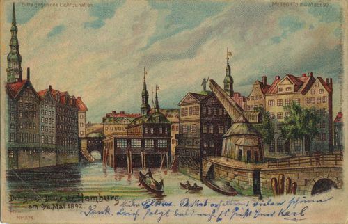 Hamburg, Hamburg: Stadtbrand 1842