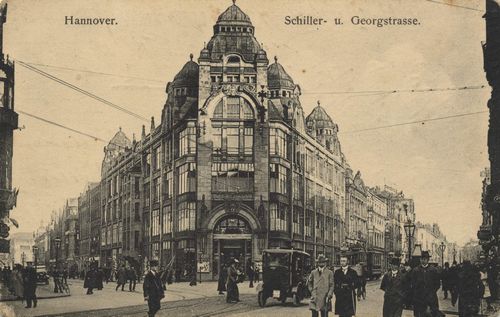 Hannover, Niedersachsen: Schillerstrae und Georgstrae