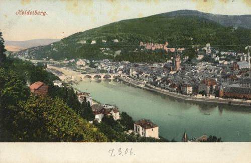 Heidelberg, Baden-Wrttemberg: Stadtansicht