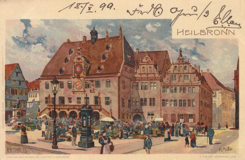 Heilbronn, Baden-Wrttemberg: Rathaus